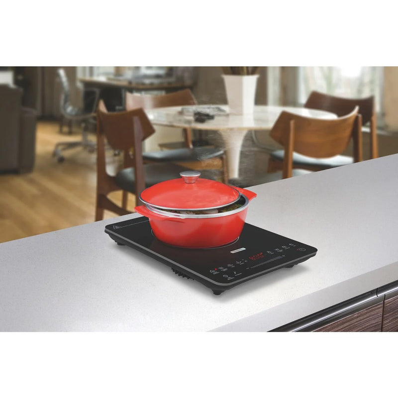 Cooktop Portátil por Indução Tramontina Slim Touch EI 30 com 1 Área de Aquecimento e Comando Touch